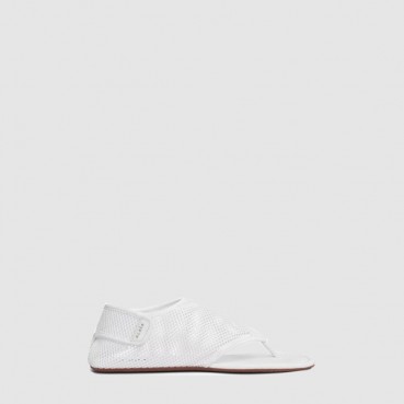 알라이아 여성 피시넷 통 샌들 - Alaia Womens Fishnet thong sandals
