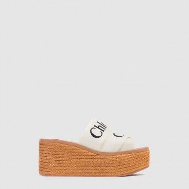 끌로에 여성 우디 웨지 에스파드리유 - Chloe Womens Woody Wedge Espadrille 