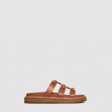 셀린느 여성 티피 슬라이드 카프스킨 - Celine Womens Tipi Slide Calfskin 