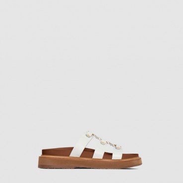 셀린느 여성 티피 슬라이드 카프스킨 - Celine Womens Tipi Slide Calfskin 