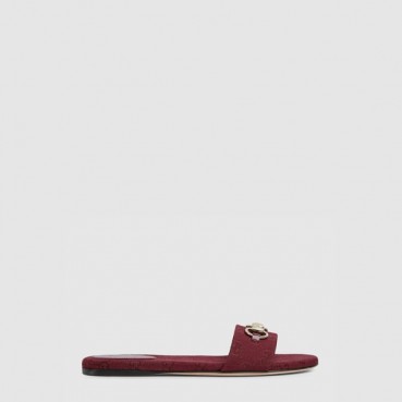 구찌 여성 홀스빗 슬라이드 샌들 - Gucci Womens Horsebit Slide Sandals 