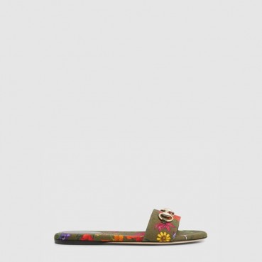 구찌 여성 홀스빗 슬라이드 샌들 - Gucci Womens Horsebit Slide Sandals 