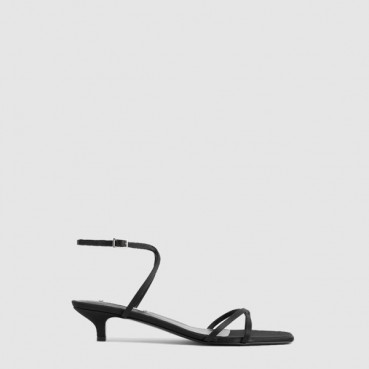 토템 여성 새틴 크로스오버 샌들 - Toteme Womens Satin Crossover Sandals 