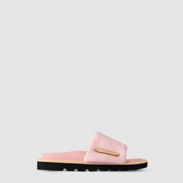 루이비통 남/녀 풀 필로우 플랫 컴포트 뮬 - Louis vuitton Unisex Full Pillow Flat Comfort Mule 