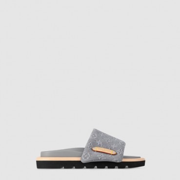 루이비통 남/녀 풀 필로우 플랫 컴포트 뮬 - Louis vuitton Unisex Full Pillow Flat Comfort Mule 