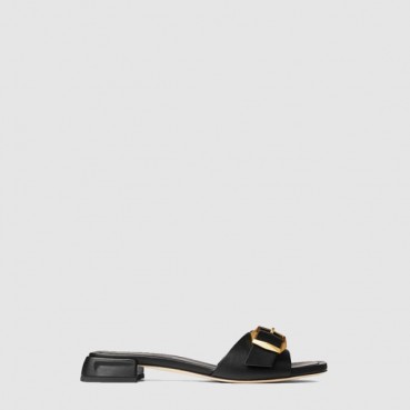 지미추 여성 호크 뮬 플랫 - Jimmy Choo Womens Hawk Mule Flat 