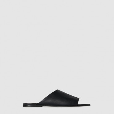 더 로우 여성 Signum 가죽 슬리퍼 - The Row Womens Signum Leather Slippers 