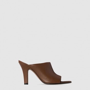 더 로우 여성 Signum 가죽 뮬 - The Row Womens Signum Leather Mule 