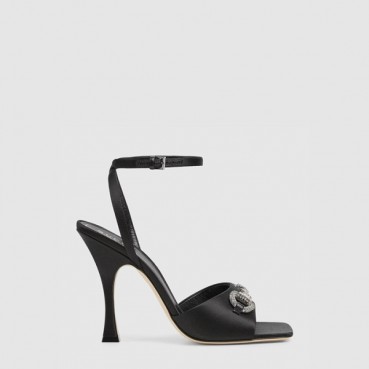 구찌 여성 크리스탈 홀스빗 샌들 - Gucci Womens Crystal Horsebit Sandals 
