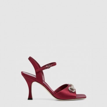 구찌 여성 크리스탈 홀스빗 샌들 - Gucci Womens Crystal Horsebit Sandals 