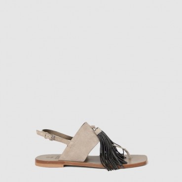 브루넬로쿠치넬리 여성 스웨이드 샌들 - Brunello Cucinelli Womens Suede Sandals 