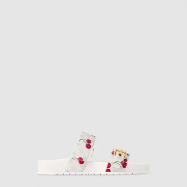 루이비통 여성 봄 디아 플랫 컴포트 뮬 - Louis vuitton Womens Spring Dia Flat Comfort Mule 
