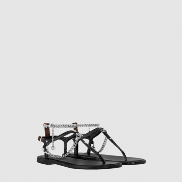 루이비통 여성 LV 바이브 샌들 - Louis vuitton Womens LV VIBE Ballerina 