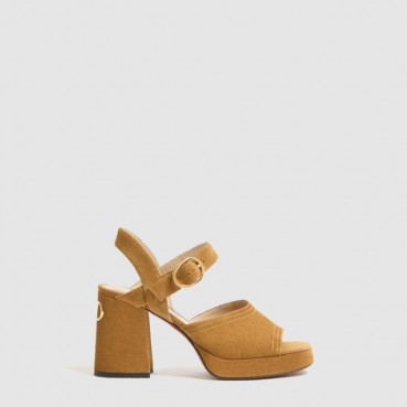 발렌티노 여성 포셋 크러스트 레더 플랫폼 샌들 - Valentino Womens Fawcett Crust Leather Platform Sandals 