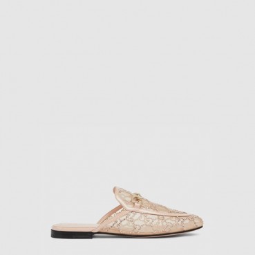 구찌 여성 GG 크리스털 프린스타운 슬리퍼 - Gucci Womens GG Crystal Princetown Slippers 