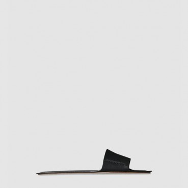더 로우 여성 가죽 스트랩 슬라이드 - The Row Womens Leather Strap Slide 