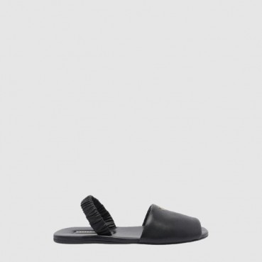 미우미우 여성 가죽 샌들 - Miumiu Womens Leather Sandals 