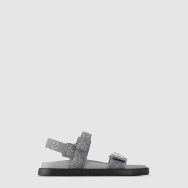 루이비통 여성 선셋 플랫 컴포트 샌들 - Louis vuitton Womens Sunset Flat Comfort Sandals 