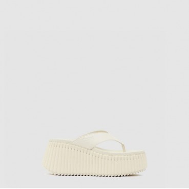 끌로에 여성 Nama 웨지 슬라이드 - Chloe Womens Nama Wedge Slide 