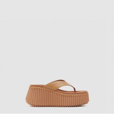 끌로에 여성 Nama 웨지 슬라이드 - Chloe Womens Nama Wedge Slide 