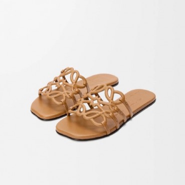 로에베 여성 꽃잎 아나그램 샌들 - Loewe Womens Petal Anagram Sandals 