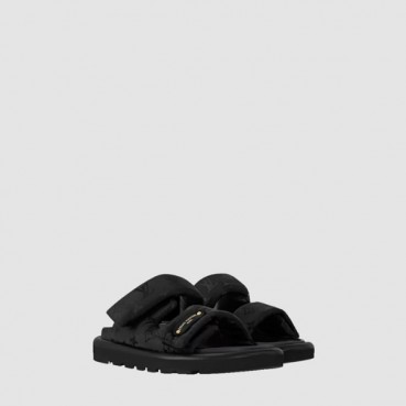 루이비통 여성 풀 필로우 플랫 컴포트 뮬 - Louis vuitton Womens Full Pillow Flat Comfort Mule 