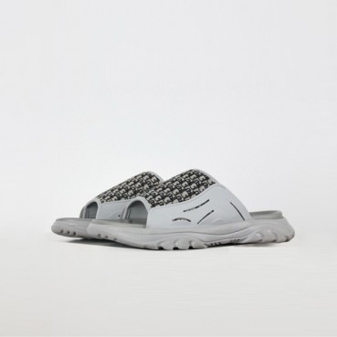 디올 남성 H 타운 슬리퍼 옴므 블랙 고무 샌들 - Dior Mens H Town Slipper Homme Rubber Sandals 