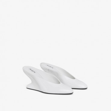 알라이아 여성 Curve 웨지 뮬 - Alaia Womens Curve Wedge Mules 