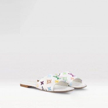 루이비통 여성 모노그램 슬라이드 - Louis vuitton Womens Monogram Slides 