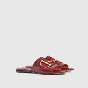 구찌 여성 홀스빗 슬라이드 샌들 - Gucci Womens Horsebit Slide Sandals 