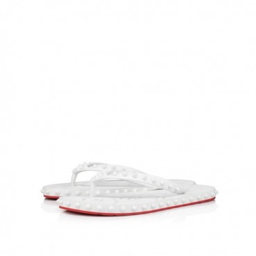 크리스찬 루부탱 남성 스파이크 플립플랍 슬라이드 - Christian Loubutin Mens Spikes Flip Flop Slides 