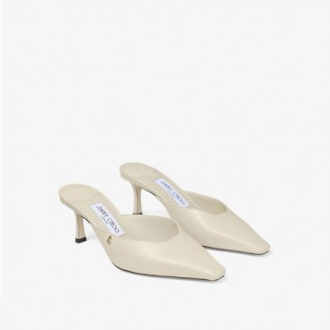 지미추 여성 비비 65 리자드 프린트 가죽 뮬 - Jimmy Choo Womens Vivi 65 Lizard Print Leather Mules 