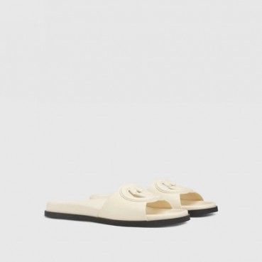구찌 여성 인터로킹 G 슬라이드 - Gucci Womens Interlocking G Slide 