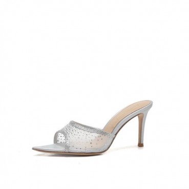 지안비토 로시 여성 크리스탈 샌들 - Gianvito Rossi Womens Crystal Sandals 