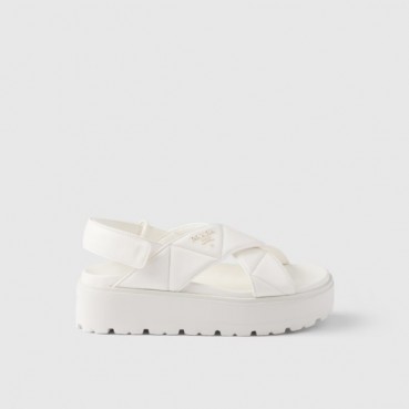 프라다 여성 나파 가죽 샌들 - Prada Womens Nappa Leather Sandals 