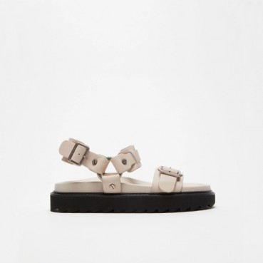 아크네 여성 가죽 버클 샌들 - Acne Studios Womens Leather Buckle Sandals 