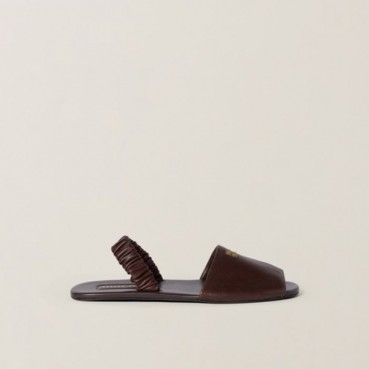미우미우 여성 나파가죽 샌들 - Miumiu Womens Nappa Sandal 