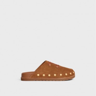 셀린느 여성 피테아 클로그 스웨이드 카프스킨 - Celine Womens Pithea Clog Suede Calfskin 