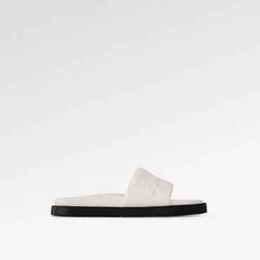 루이비통 여성 LV 쇼어 플랫 컴포트 뮬 - Louis vuitton Womens LV Shore Comfort Mules 