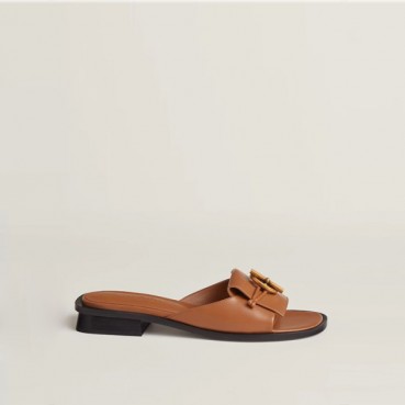 에르메스 여성 아이슬 레더 샌들 - Hermes Womens Isle Sandal 