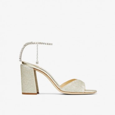 지미츄 여성 사에다 글리터 샌들 - Jimmy Choo Womens Saeda Gliter Sandal 