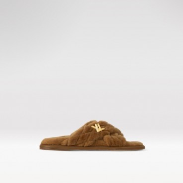 루이비통 여성 블리스 플랫폼 컴포트 슬리퍼 - Louis vuitton Womens Bliss Platform Comfort Slipper 