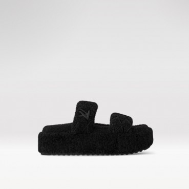 루이비통 여성 선셋 플랫폼 컴포트 슬리퍼 - Louis vuitton Womens Sunset Platform Comfort Slipper 