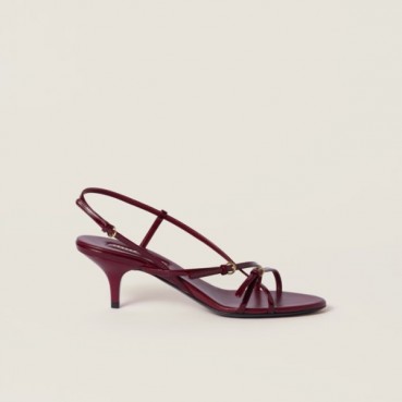미우미우 여성 스트랩 샌들 - Miumiu Womens Strap Sandal 