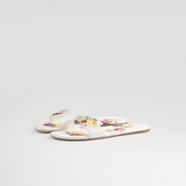 프라다 여성 실크 뮬 - Prada Womens Silk Mules 