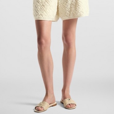 루이비통 여성 라피아 뮬 - Louis vuitton Womens Capri Mules 