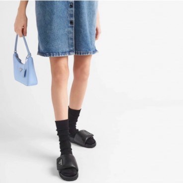 프라다 여성 소프트 패딩 뮬 - Prada Womens Napa Mules 