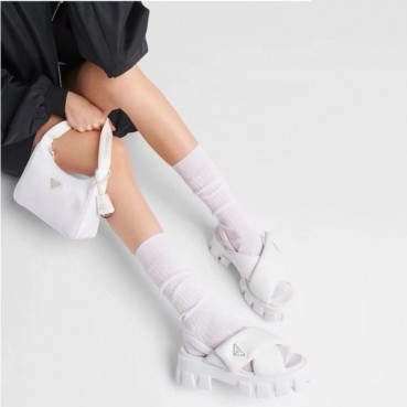 프라다 여성 소프트 패딩 샌들 - Prada Womens Napa Sandals 
