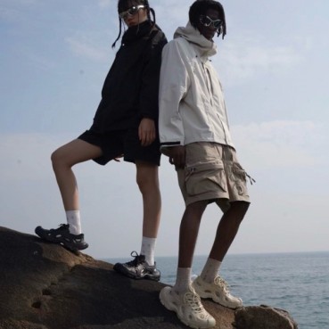 발렌시아가 남/녀 블랙 샌들 - Balenciaga Unisex Black Sandals 
