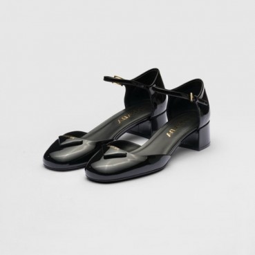 프라다 여성 메리제인 샌들 - Prada Womens Black Sandals 